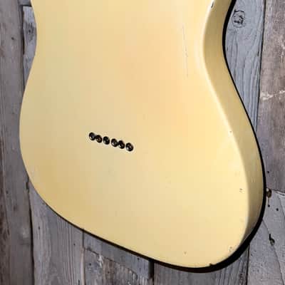 Excellent 1976 Fender Telecaster, White  Black Pick Guard Maple Fretboard  OHSC,  Sweet Vintage Tele ! image 13