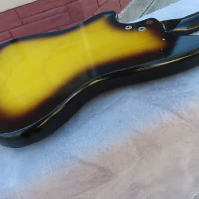 HARMONY 1966 BOBCAT H-15 SILHOUETTE 2 PICKUP DEARMOND GOLD FOIL CLEAN! ORIGINAL! image 12