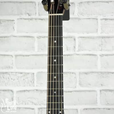 Eastman E1P-DLX-SB Acoustic Electric Parlor Guitar with Gig Bag image 5