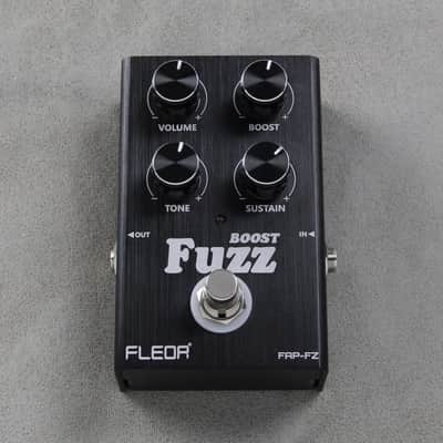 FLEOR Fuzz Pedal with Boost, Vintage Style Fuzz Effects with Thick Sustain, True Bypass Guitar Pedal for Electric Guitar & Bass image 8