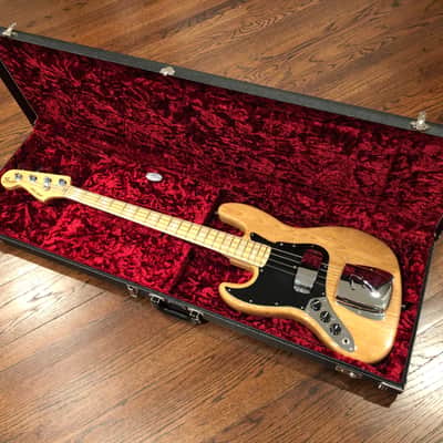 Fender Lefty Jazz Bass 1979 Natural w/ Manual & Tags image 23