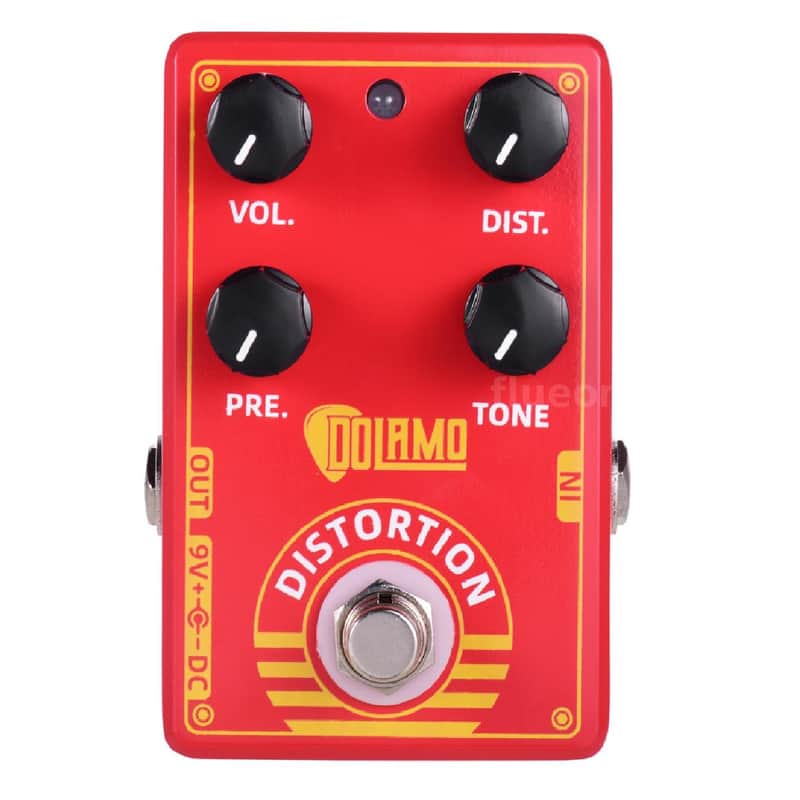 Dolamo D-9 Distortion Guitar Effect Pedal True Bypass for Electric Guitar NEW image 1