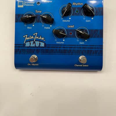 Seymour Duncan SFX-11 Twin Tube Blue Preamp Overdrive Guitar Effect Pedal + PSU image 1
