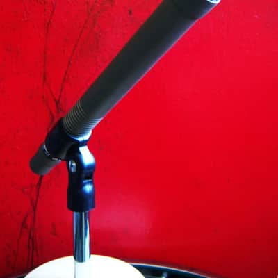 Vintage 1982 Electro-Voice 655C Slim Omnidirectional Dynamic Microphone w accessories 654A 666 655 prop display repair image 5