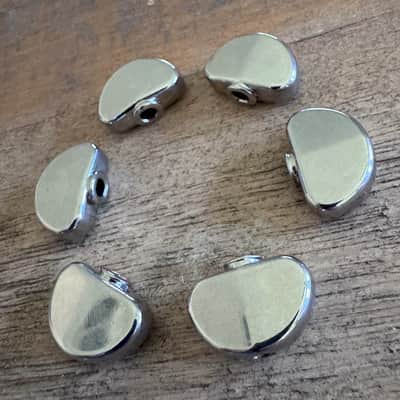 Grover Rotomatic 3x3 Tuner Buttons + Screws - Chrome image 1