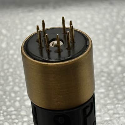 1pc 9 gold Pin Bakelite vacuum tube Socket Saver with Brass Sleeve us stock 6922 image 3
