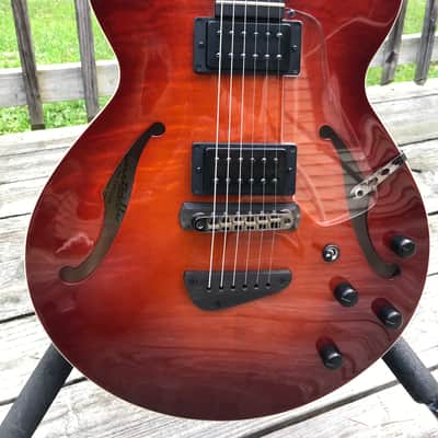 Westville Water M-Ply Plus 2019 Deep Red Brown Burst image 3