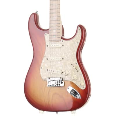 Fender American Deluxe Stratocaster SCN Ash with S-1 MF, Aged Cherry Sunburst [DZ9338164] (06/29) image 7