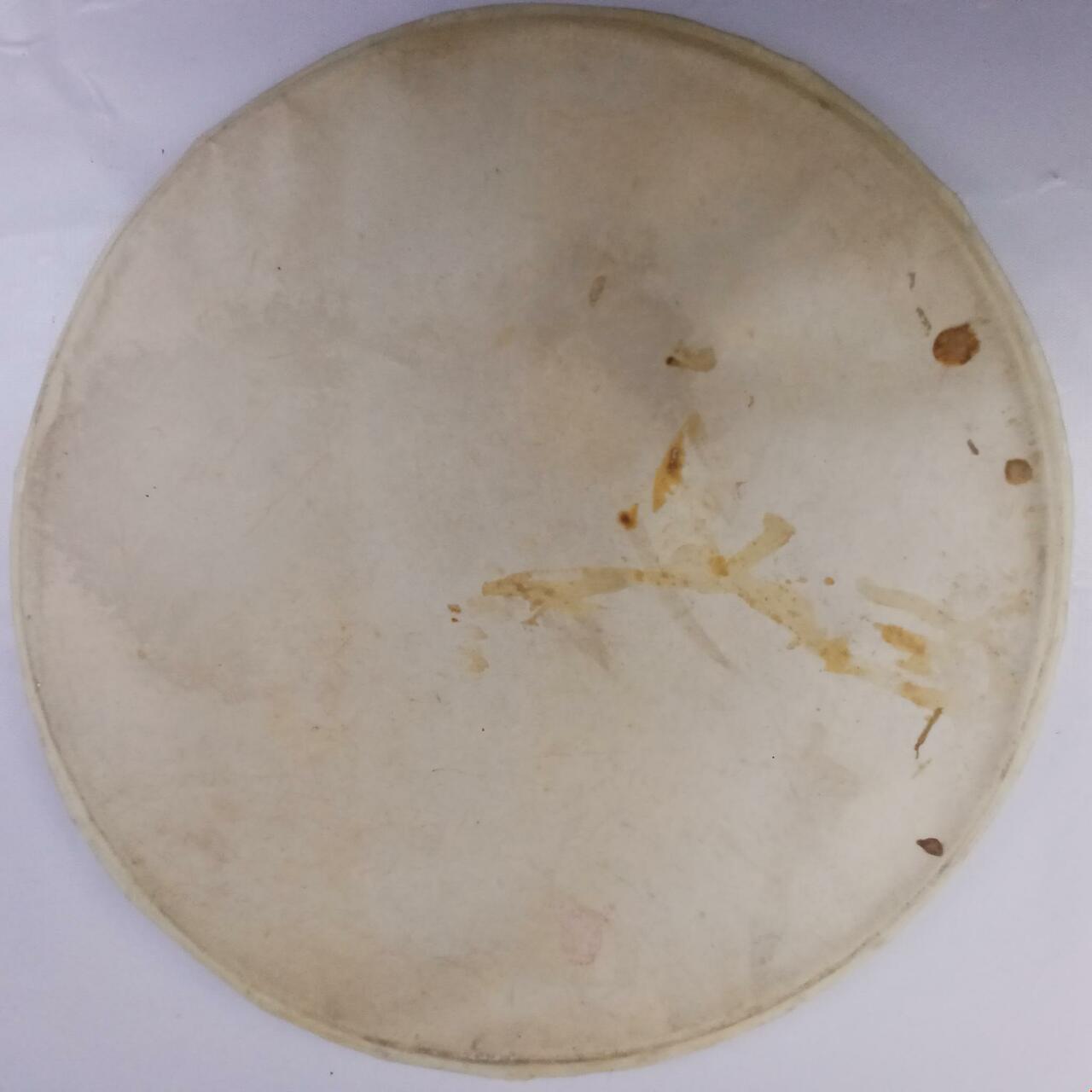 Ludwig 15" Calf Skin Snare Drum Batter Head Vintage 40s USA Tom Calfskin* — main photograph