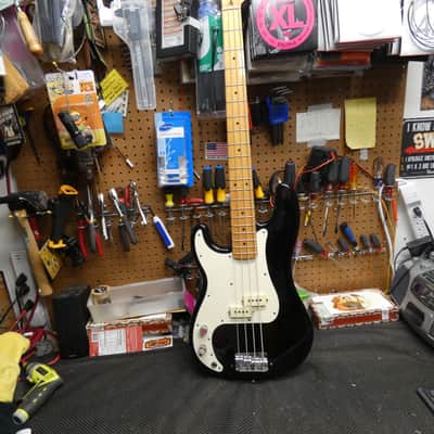 Fender Precision Bass USA Lefty 1983 - Black image 2