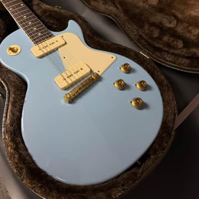 Gibson Custom M2M 1957 Les Paul Special Single Cut Reissue - Frost Blue Gloss Gold Hardware image 7