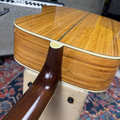 Yamaha FG B1N Bamboo Dreadnaught Acoustic - 1990 image 21