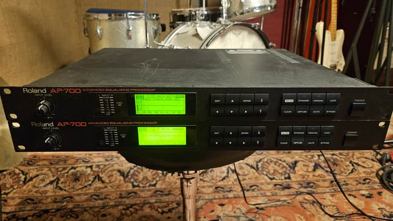 Roland AP-700 90s - Black/Orange image 1