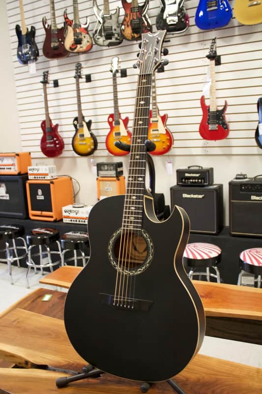 Dean EX BKS  Black image 1
