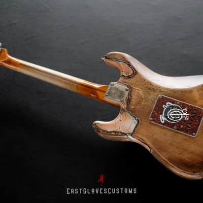 Fender Stratocaster 60th Anniversary Shell Pink Heavy Aged Relic by East Gloves Customs image 9