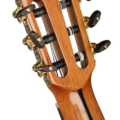 Manuel Rodriguez F-S MAGISTRAL Series All Solid 4/4 Size Armrest Solid Spruce Top Nylon 6-String Classical Acoustic Guitar image 6