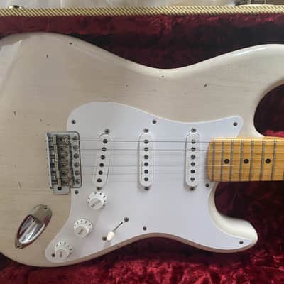 Fender Custom Shop Journeyman Relic Eric Clapton Stratocaster 2017 - Present - Aged White Blonde image 2