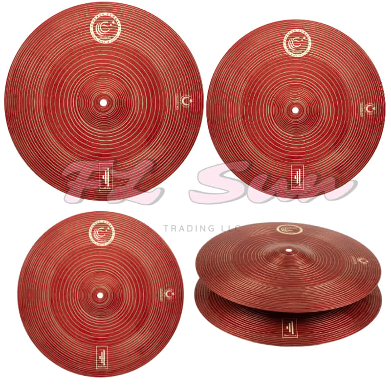 Ephesus Cymbals Redline Series 16" - 18" Crash / 20" Ride / 14" Hi-Hat Cymbal Set image 1