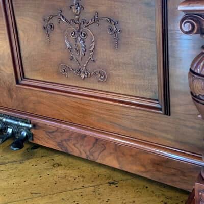 Beautiful Pristine 1898 Antique "Bush & Gerts " Upright Piano Comp. Overhauled image 9