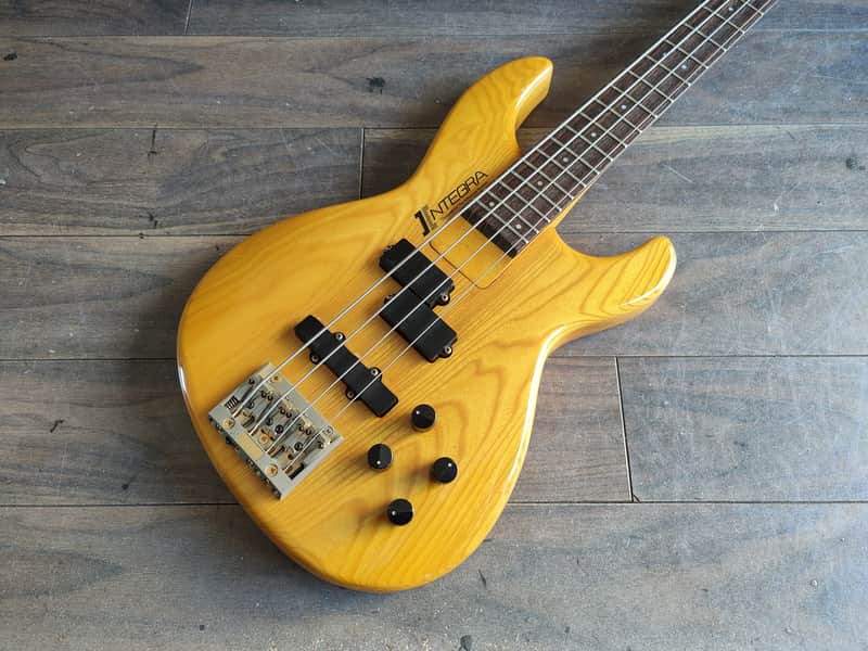 1988 Aria Pro II IGB-85 Integra Bass (Natural) image 1