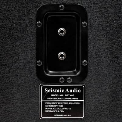 SEISMIC AUDIO - Pair of 4x6 Bass / Guitar Speaker Cabinets NEW PRO AUDIO image 6