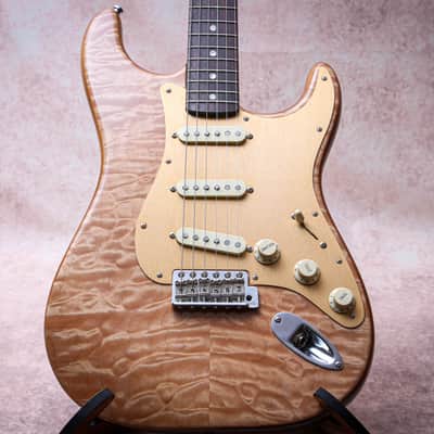 FENDER USA Rarities Series Quilt Maple Top American Original '60s Stratocaster "Natural + Rosewood" (2019) image 4