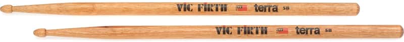 Vic Firth American Classic Terra Drumsticks - 5B (5-pack) Bundle image 1