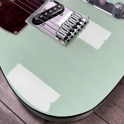 Fender American Ultra Luxe Telecaster 2021 - Surf Green Electric Guitar image 5