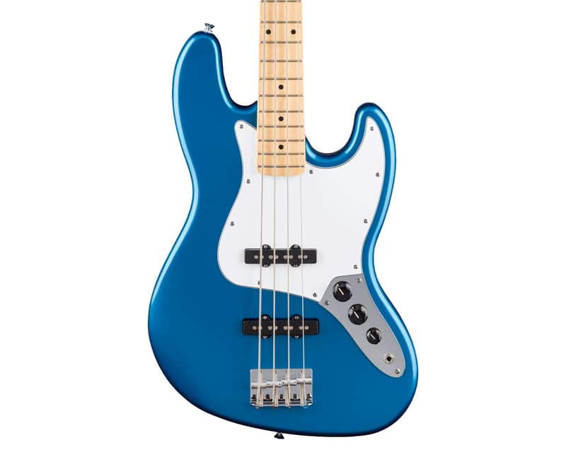 Used Fender Standard Jazz Bass Guitar - Aqua Marine Metallic w/Maple FB image 1