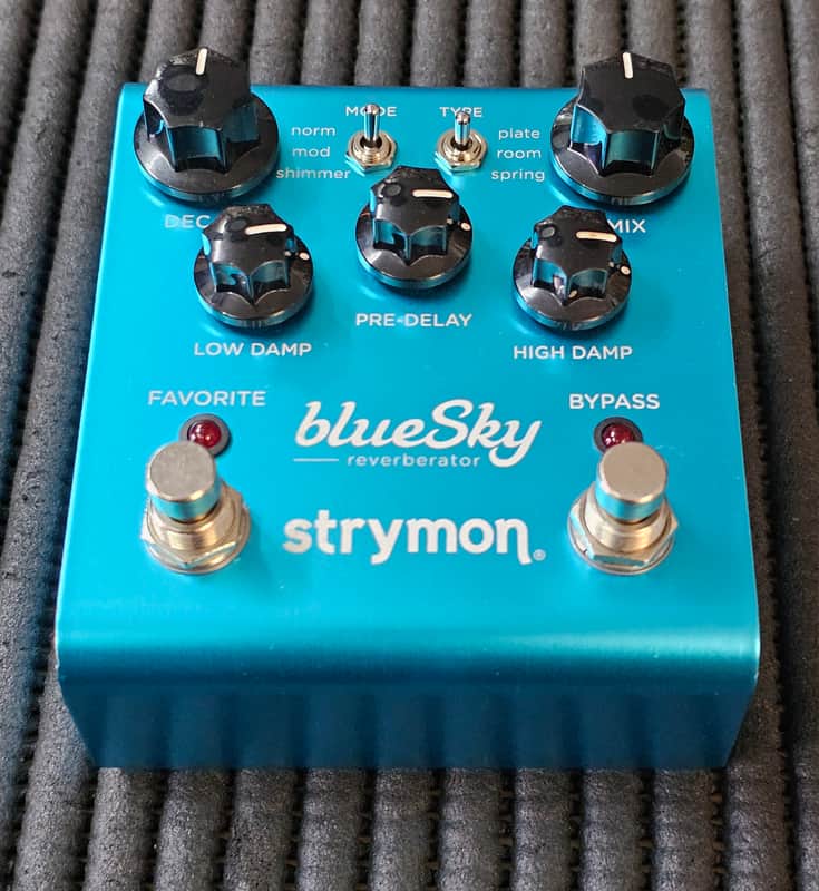 Strymon Blue Sky Reverberator V1 2010 - 2022 - Blue image 1