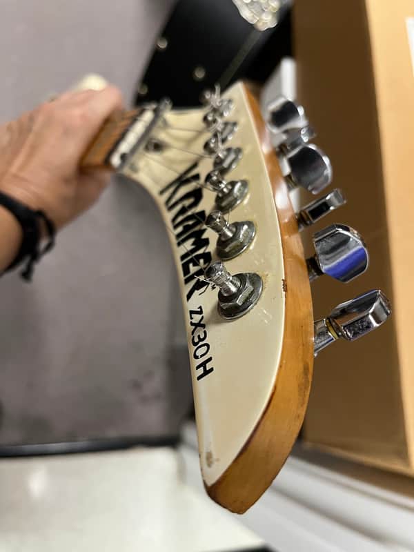 Kramer ZX30H Electric Guitar - Cream | Reverb