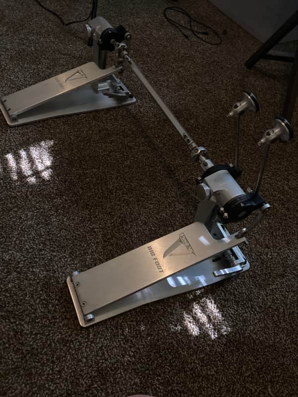 Trick PRO1V2BF Pro 1V Bigfoot Double Bass Drum Pedal 2010s - Silver image 1