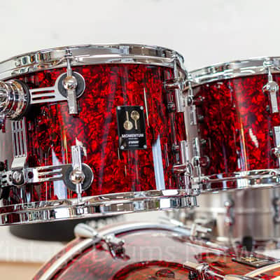 Sonor Momentum Maple Red Pearl 5pc Shell Pack – Made in Germany – New image 5