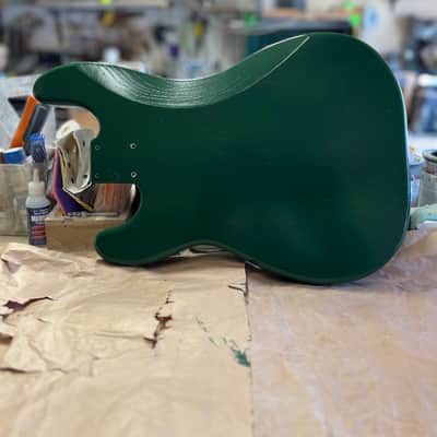 Madlad Instruments Green Monster PJ-Route Precision Bass PBass Semi-Gloss Finished Body (made with pride in north Texas) image 4