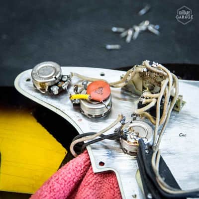 Fender Stratocaster Serie L 1963 - Sunburst Refin image 6