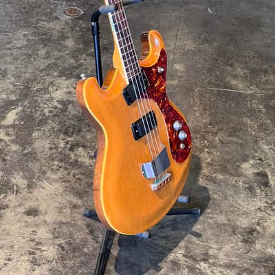 1960s Mosrite Joe Maphis Bass - Natural Spruce image 9