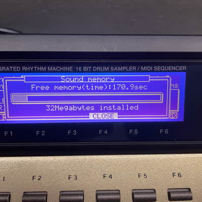 Akai MPC2000XL, Custom Gold, 8 output card, card reader, 32mb, new screen and pads. image 3