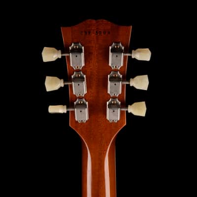 Pre-Owned 2015 Gibson Custom Shop CS7 50's Style Les Paul Standard VOS Gold Top With OHSC image 13