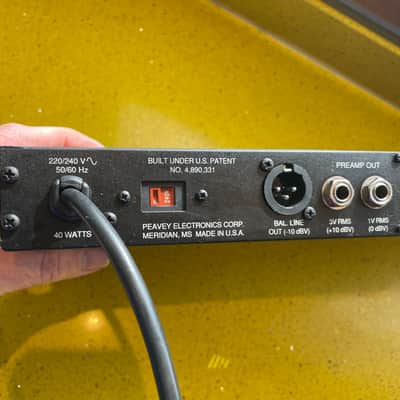 Peavey USA Rock Master tube guitar preamp image 9