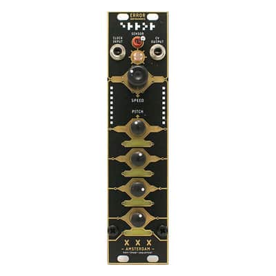 Error Instruments Amsterdam Eurorack Non Linear Sequencer Module (Gold) image 2