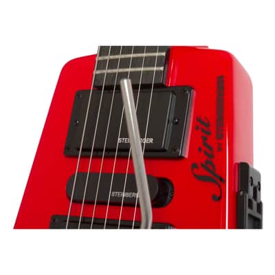 Steinberger Spirit GT-PRO Deluxe Guitar - Hot Rod Red image 5