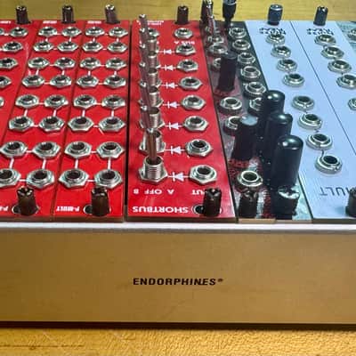 42 HP Aluminum Case Various Passive Eurorack Utility Modules - Silver image 2