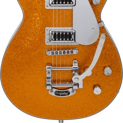 Gretsch G5230T Electromatic Sparkle Jet FT Electric Guitar, Laurel Fingerboard, Gold Sparkle image 1