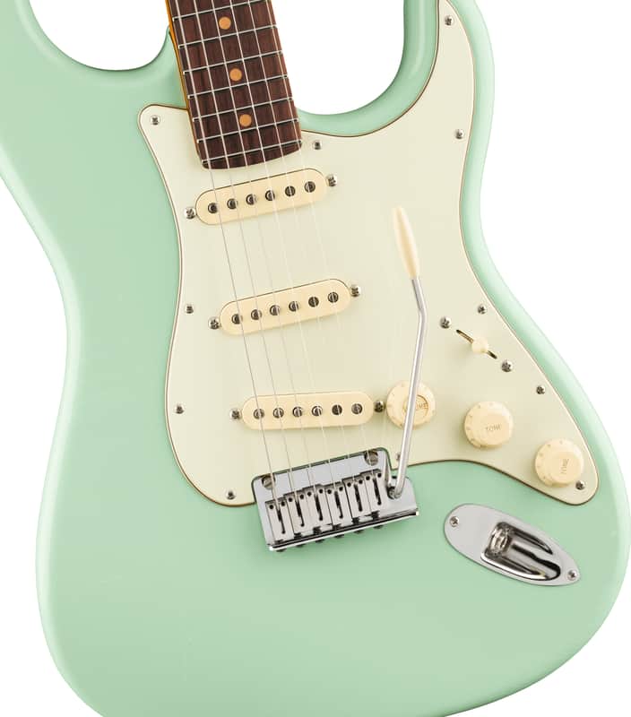 Fender American Ultra Luxe Vintage '60s Stratocaster®, Rosewood Fingerboard, Surf Green 0118220857