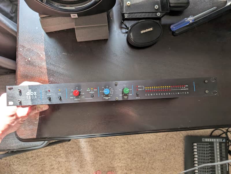 dbx 160A Compressor Limiter 2000s - Black image 1