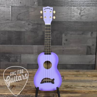 Makala Dolphin Ukulele - Purple Burst image 4
