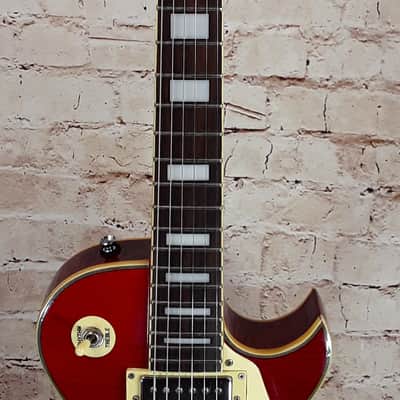 Arbor AP 230 –Les Paul-style – Low Action, Great Tone – Gorgeous Cherry Sunburst image 3