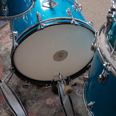 1970s Ludwig Standard 4pc Kit w/Hardware image 10