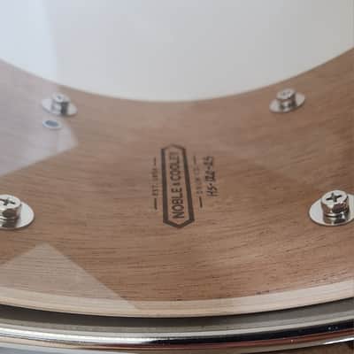Noble & Cooley *Pre-Order* Horizon Series 6.5x14" Maple/Mahogany Hybrid Snare Drum in Natural Satin & Chrome Hardware | Made in the USA | Special Order | Authorized Dealer image 3