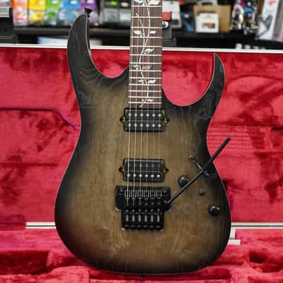 Ibanez j.custom Limited Edition RG8620AH AGF - Anvil Gray Burst Flat w/ Case image 8